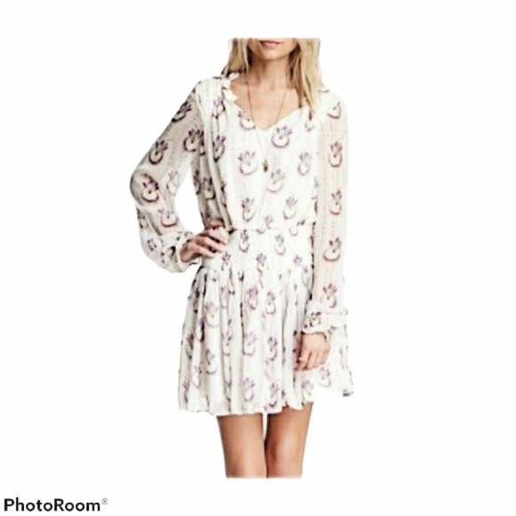 Free People Wild Horses Mini Dress 